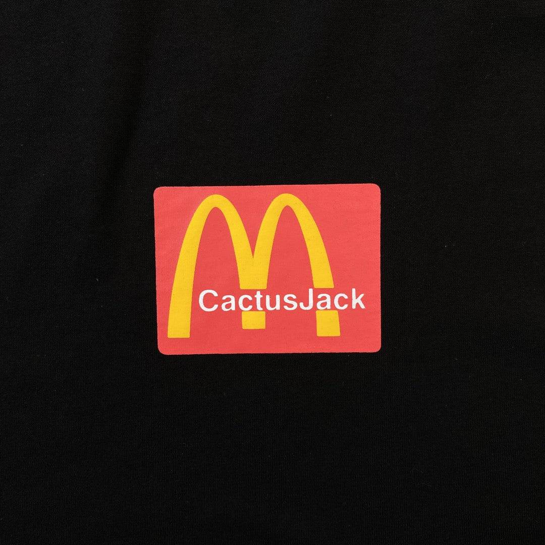 Camisa Cactus Jack “Mc” ( Preta )