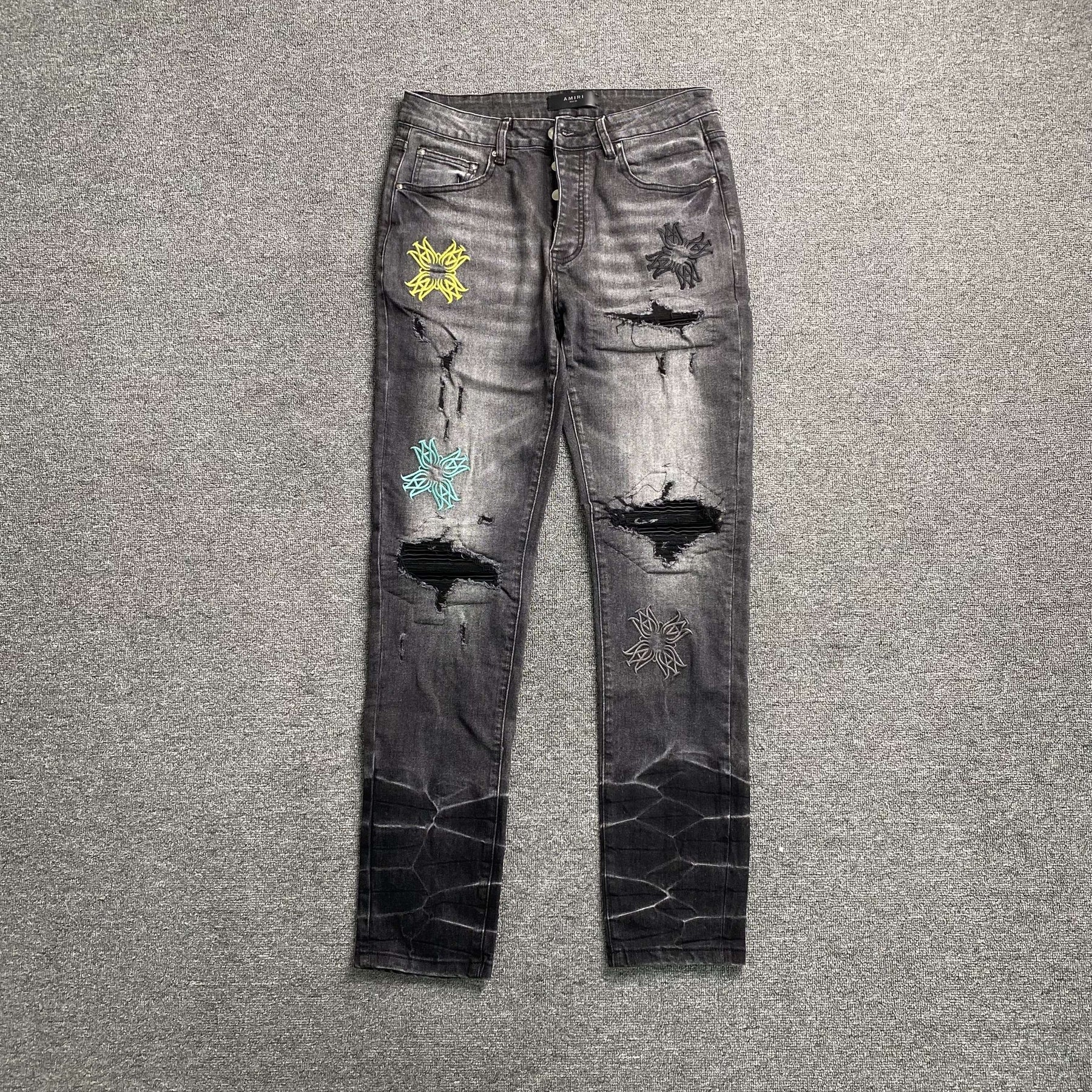 Calça Amiri “Quad Sweatshort” ( Preta )