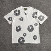 Camisa Denim Tears (Branca e Preto)