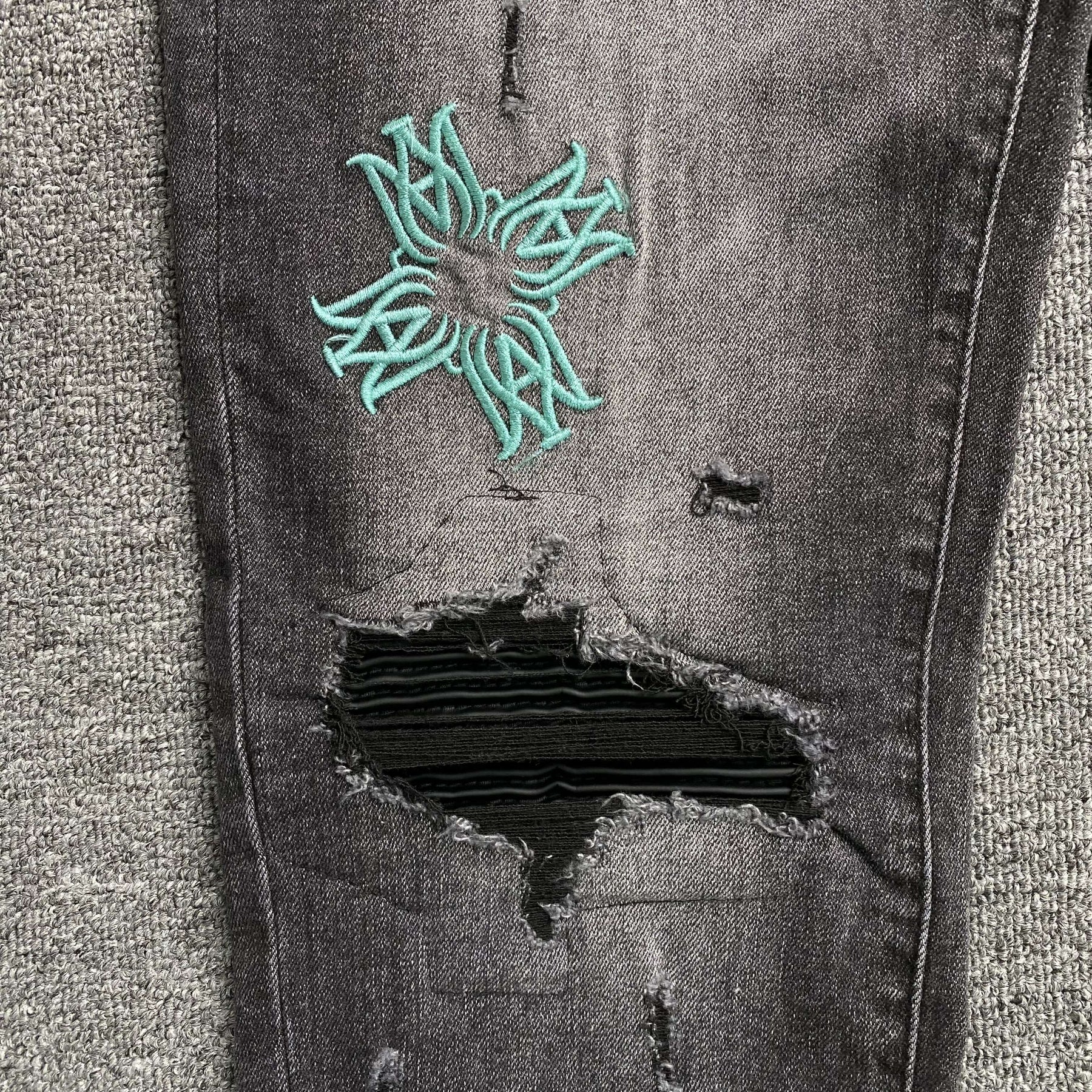 Calça Amiri “Quad Sweatshort” ( Preta )