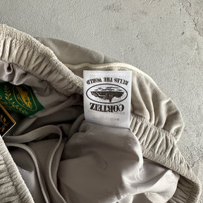 Conjunto Corteiz Velour Amg ( Cinza )