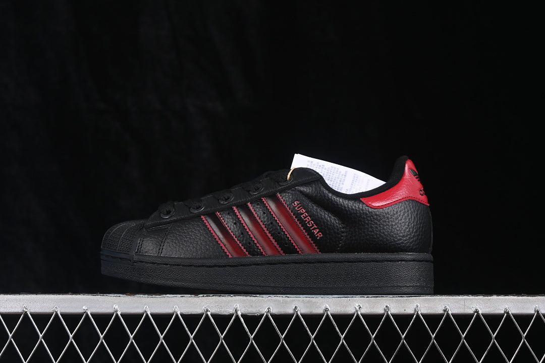 Adidas Campus “Super Star II Core Black Team Victory Red”