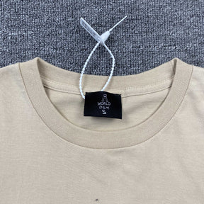 Camisa Cactus Jack “Lets Get Weird” ( Bege )