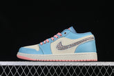 Air Jordan 1 Low “Denim Turquoise Red Stardust”
