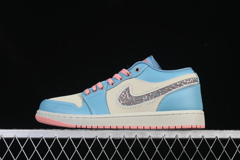 Air Jordan 1 Low “Denim Turquoise Red Stardust”