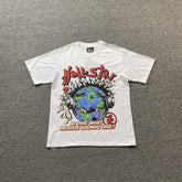 Camisa Hellstar “Heaven On Earth” ( Branca )