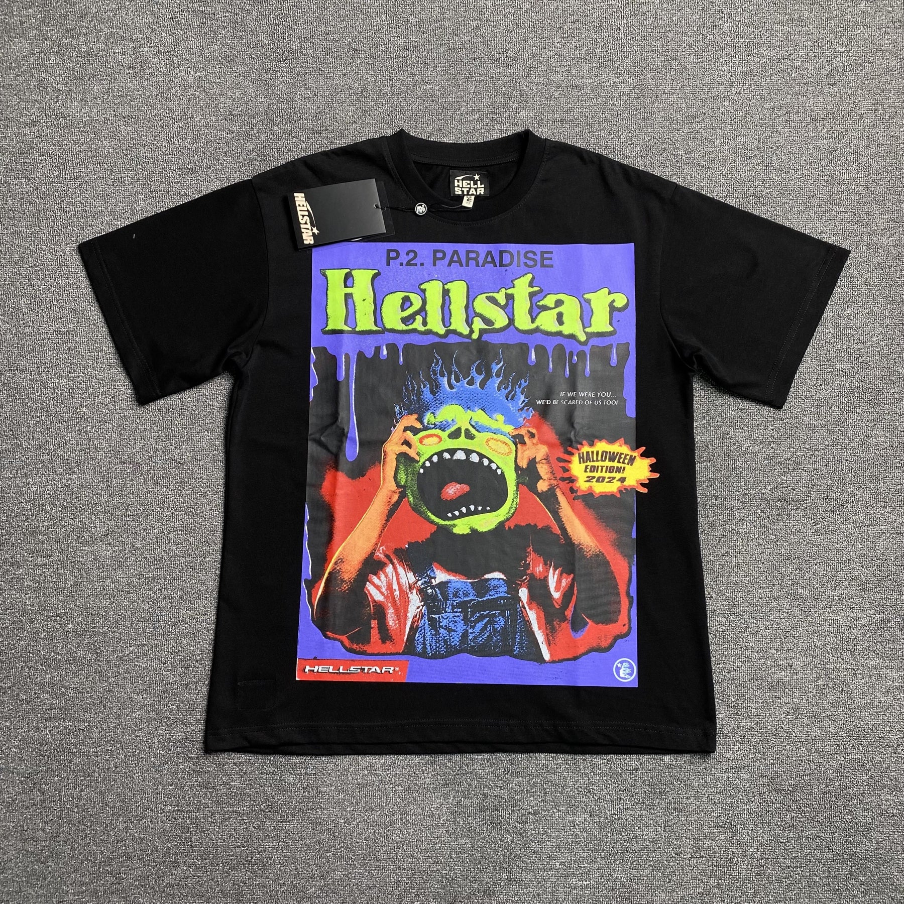Camisa Hellstar “Horror Book” ( Preta )
