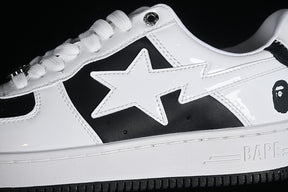 BAPE STA “#6 Patent Leather pack Black”