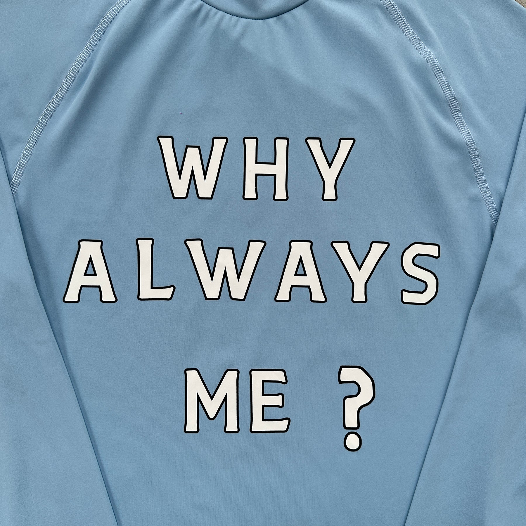 Camisa Compressão Corteiz “Why Always Me ?”