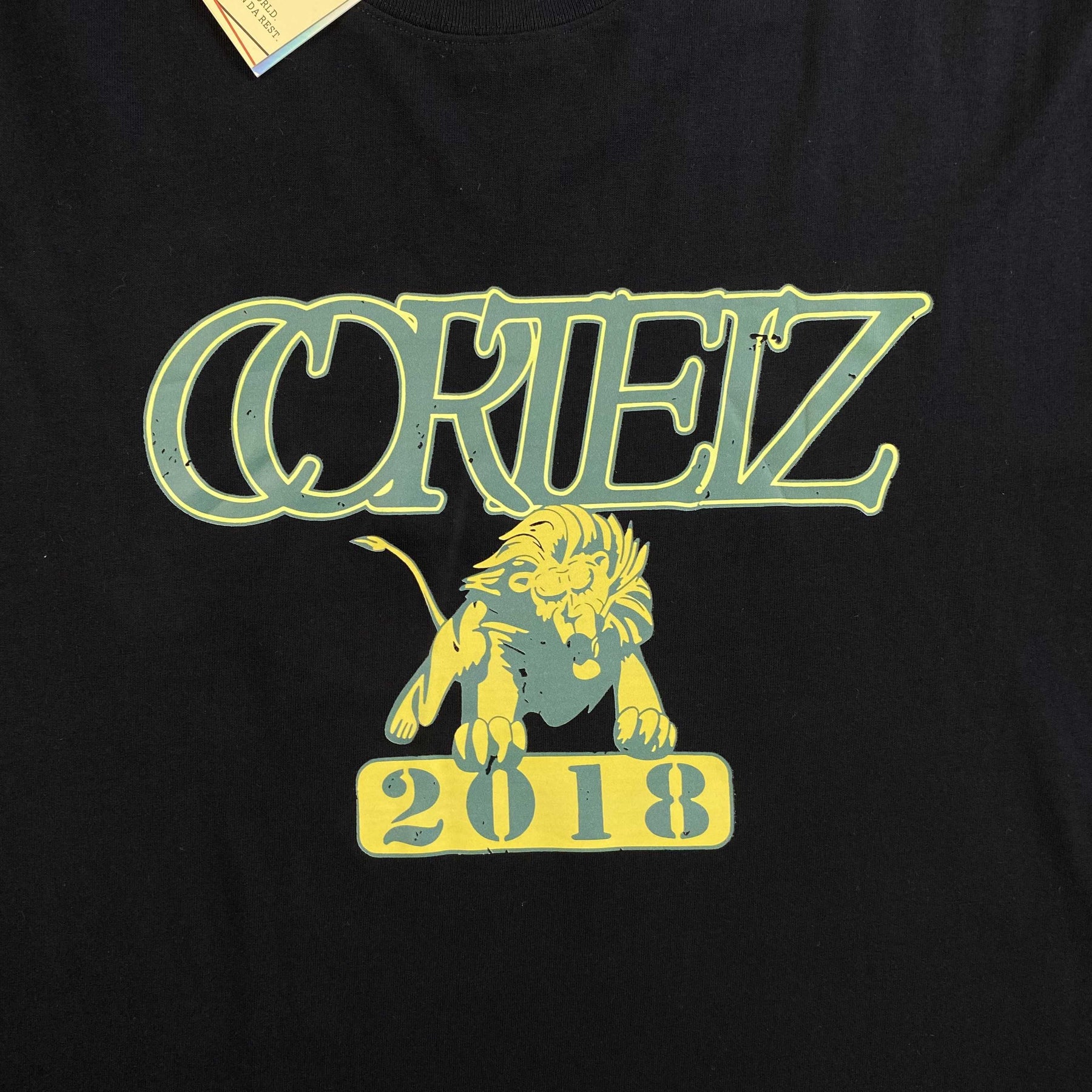 Camisa Corteiz “Lion 2018” ( Preta )