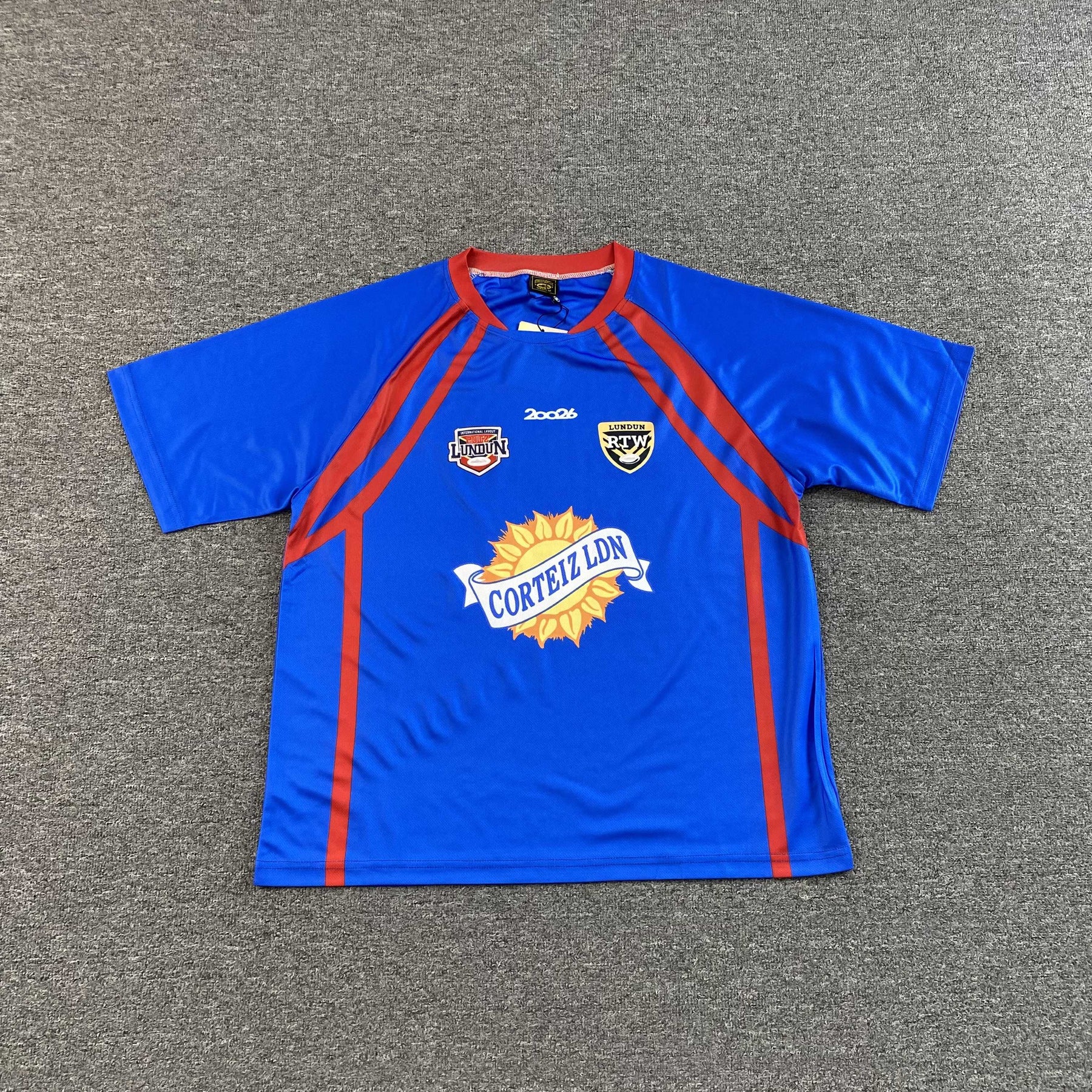 Camisa Corteiz “Rugby League” ( Azul )