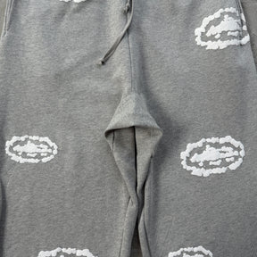 Conjunto Corteiz x Denim Tears ( Cinza )
