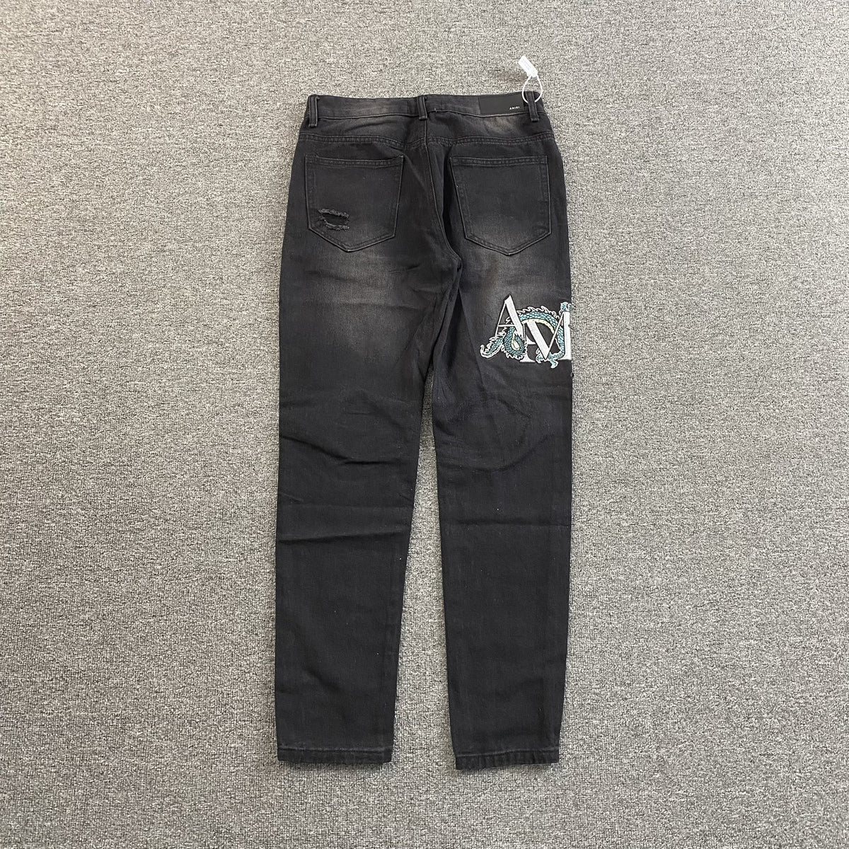 Calça Amiri “Dragon” ( Branco )