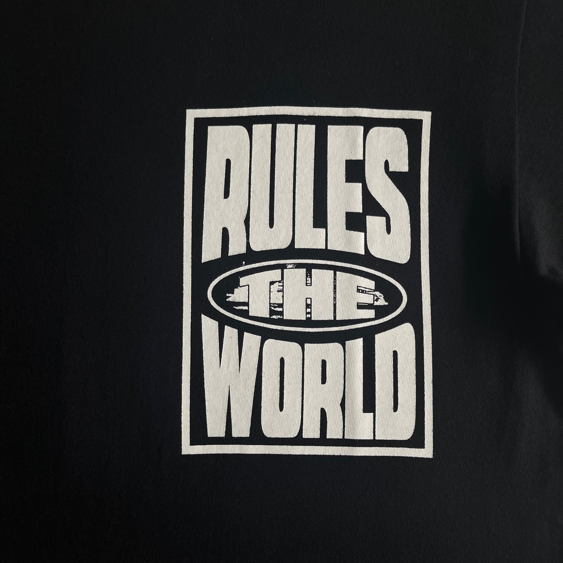 Camisa Corteiz “Rules The World” ( Preta )