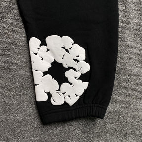 Conjunto Denim Tears ( Preto com Branco )