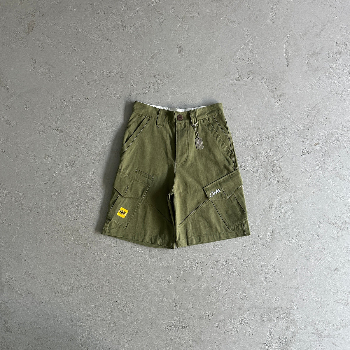 Jorts Corteiz “Slant Pocket Green”