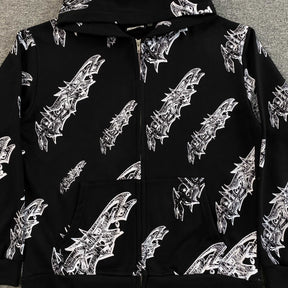 Moletom Hellstar “ Roll Print Graffiti” ( Preto )
