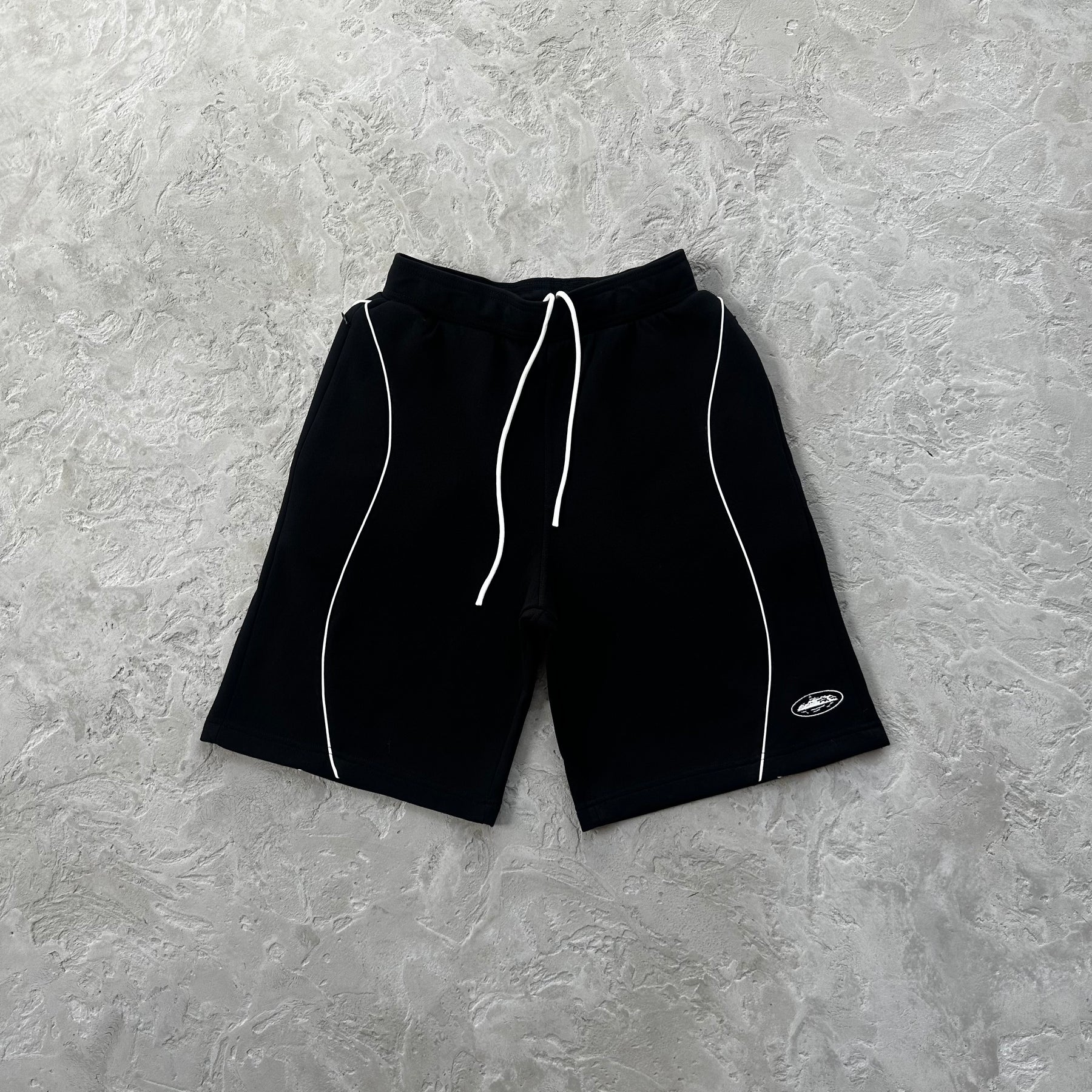Conjunto Corteiz “Island Pique Polo Set” ( Preto )