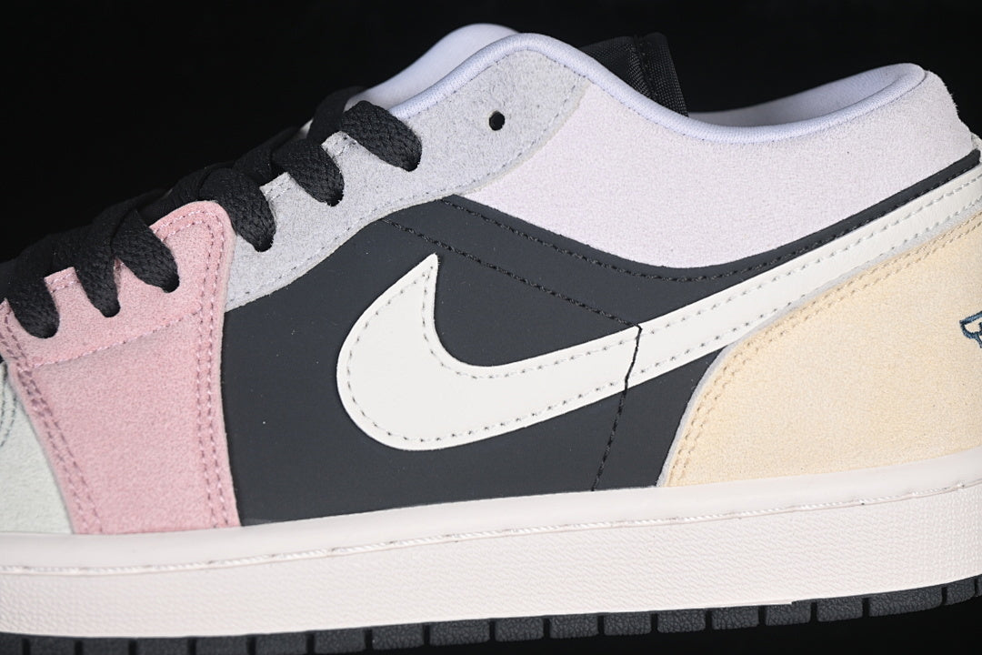 Air Jordan 1 Low "Black Pastels”