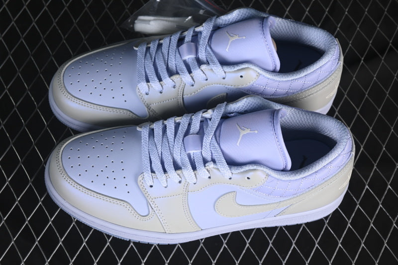 Air Jordan 1 Low “Ghost Pearlized Quilt”