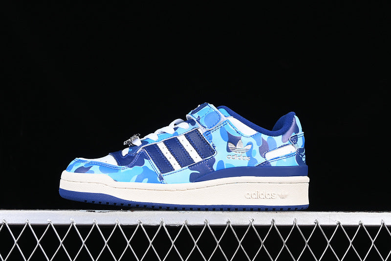 Adidas Forum 84 x BAPE “30th Anniversary Blue”