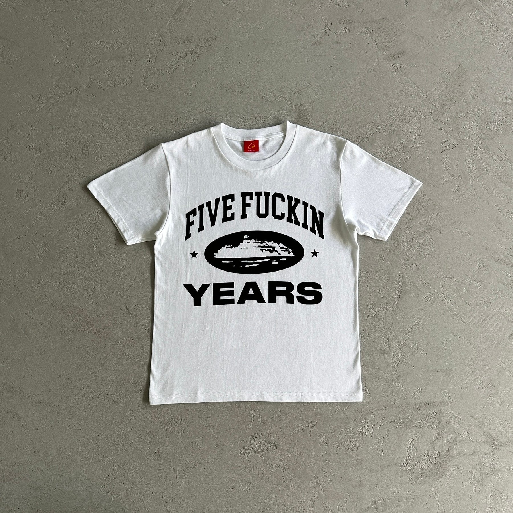 Camisa Corteiz “Five Fucking Stars” ( Branca )