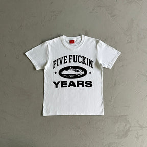 Camisa Corteiz “Five Fucking Stars” ( Branca )