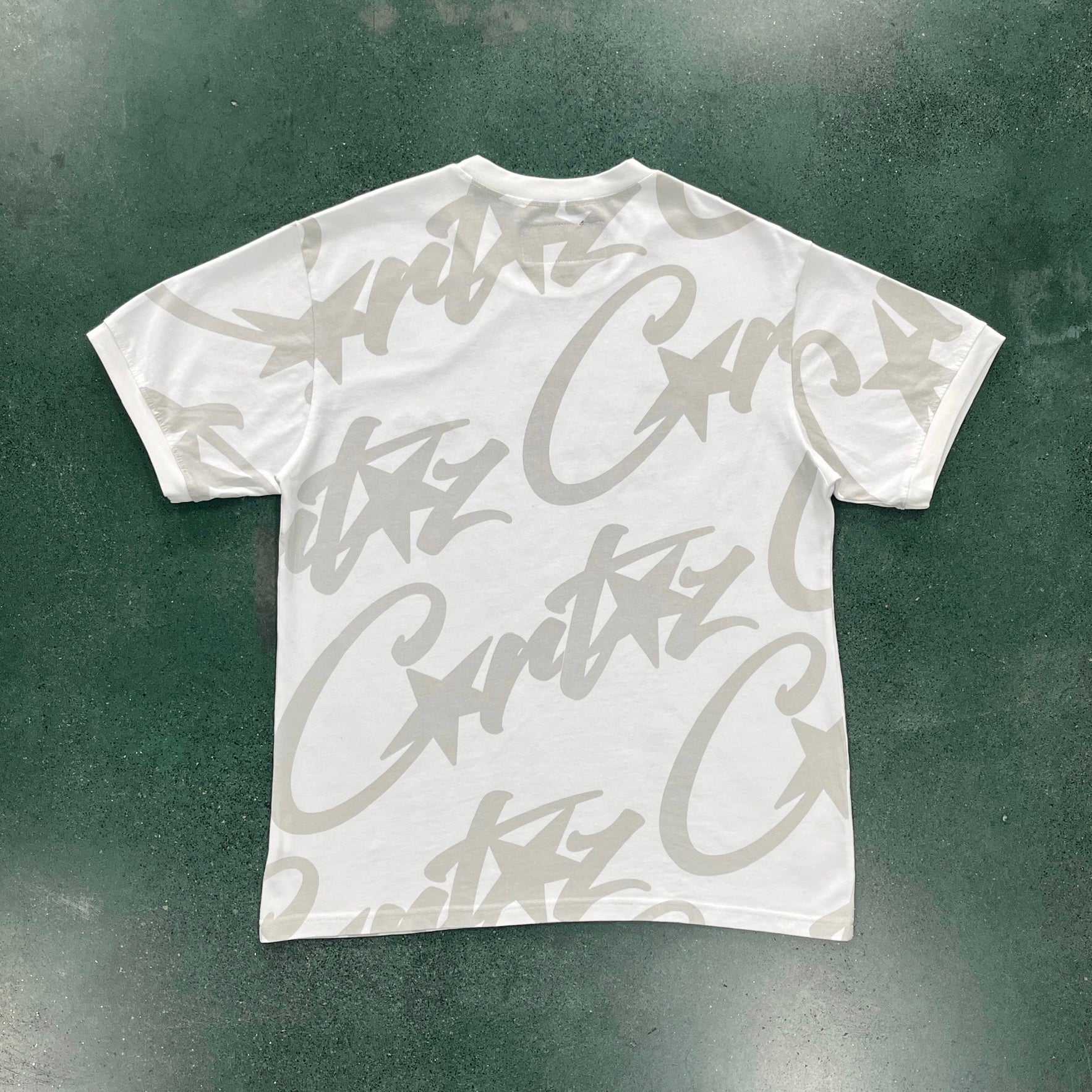 Camisa Corteiz “Alcatraz Full Print” ( Branca )
