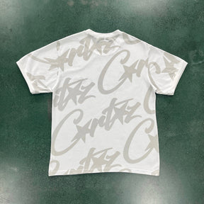 Camisa Corteiz “Alcatraz Full Print” ( Branca )