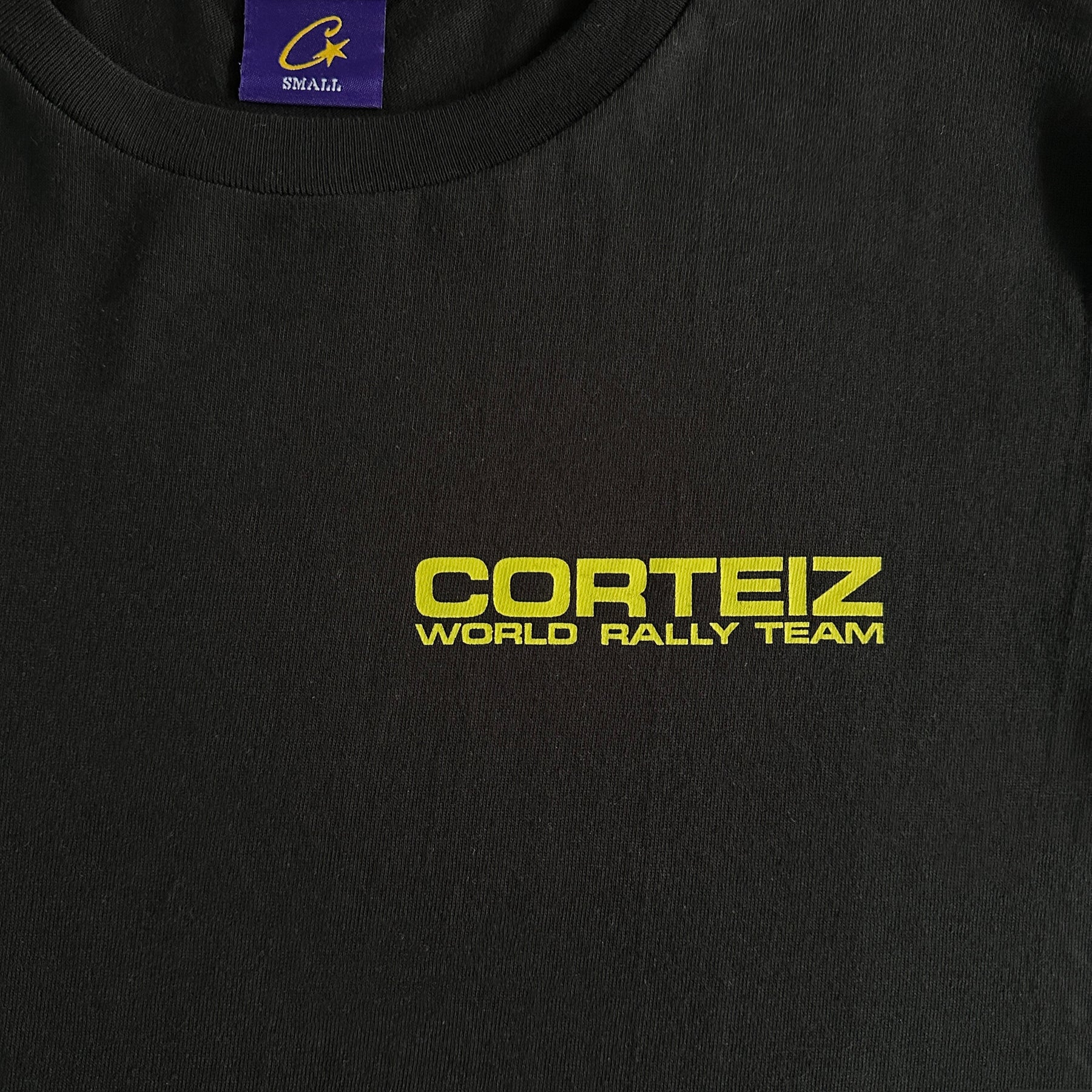Camisa Corteiz “World Rally Team” ( Preta )