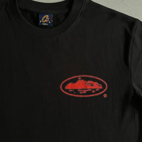 Camisa Corteiz ”Halftone Island” ( Vermelha )