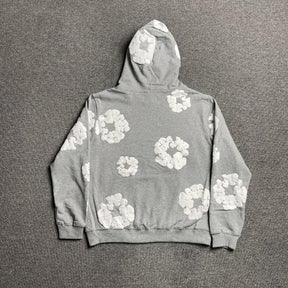 Conjunto Denim Tears ( Cinza com Branco )