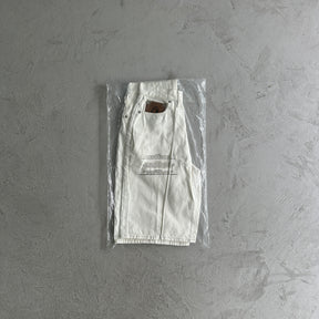 Shorts Corteiz “Denim Genes” ( Branco )