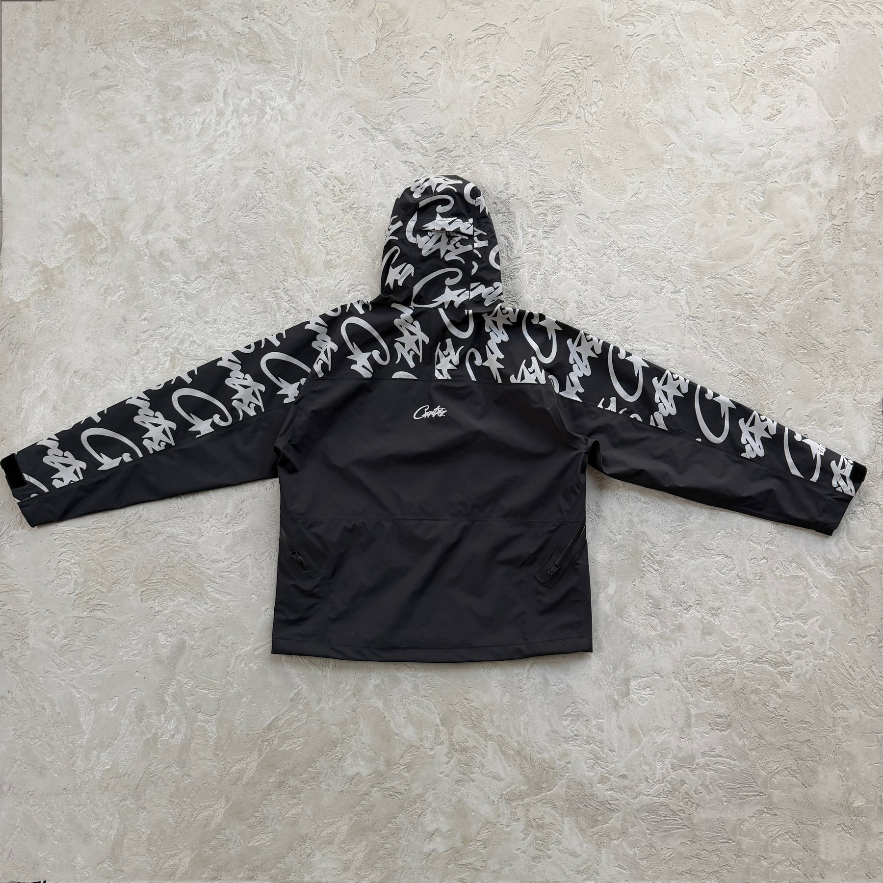 Jaqueta Corteiz “Elitework Shell” ( Preta )