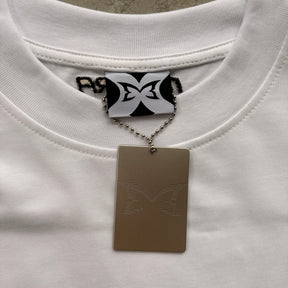 Camisa Mertra “Stacked Logo” ( Branco )