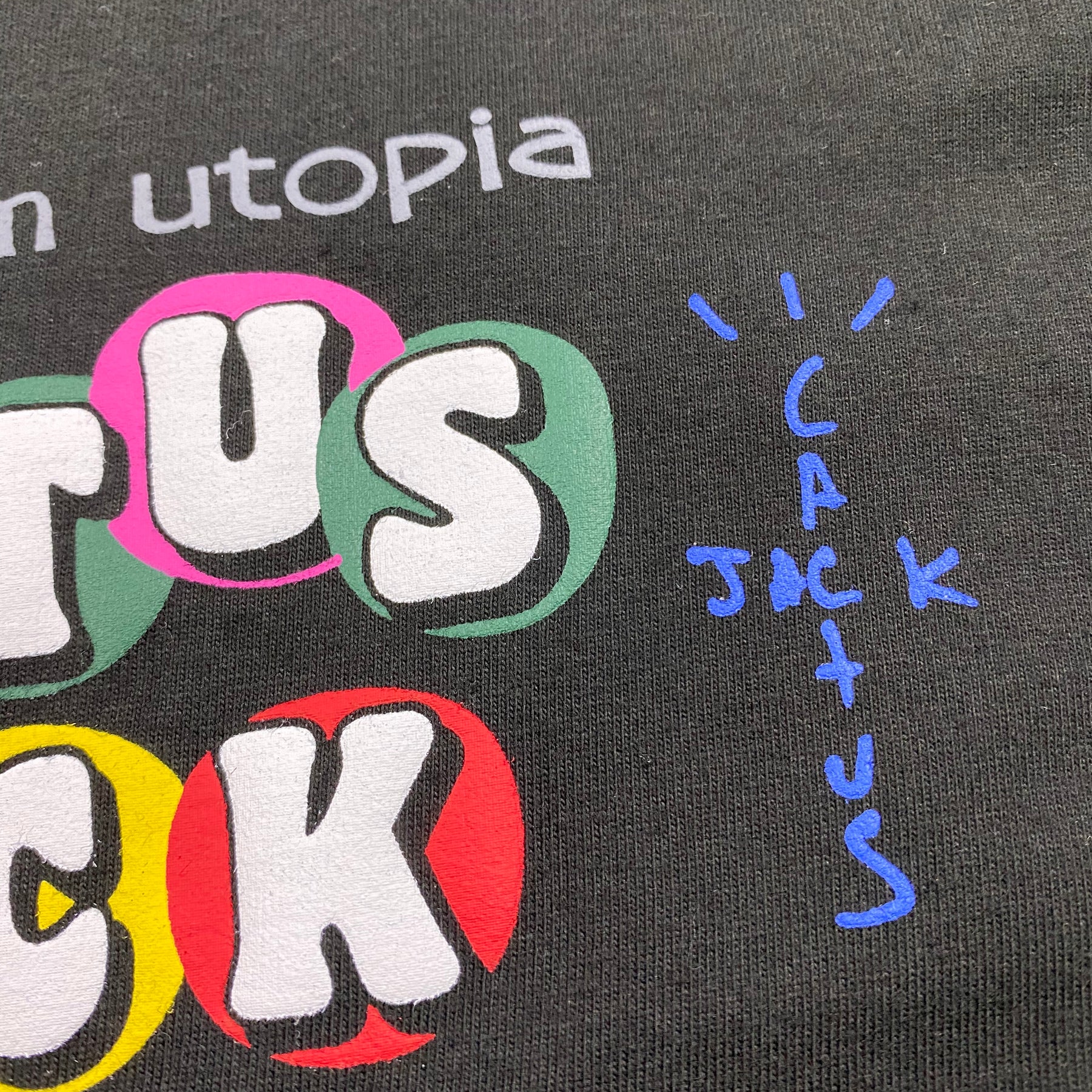 Camisa Cactus Jack “Live From Utopia”