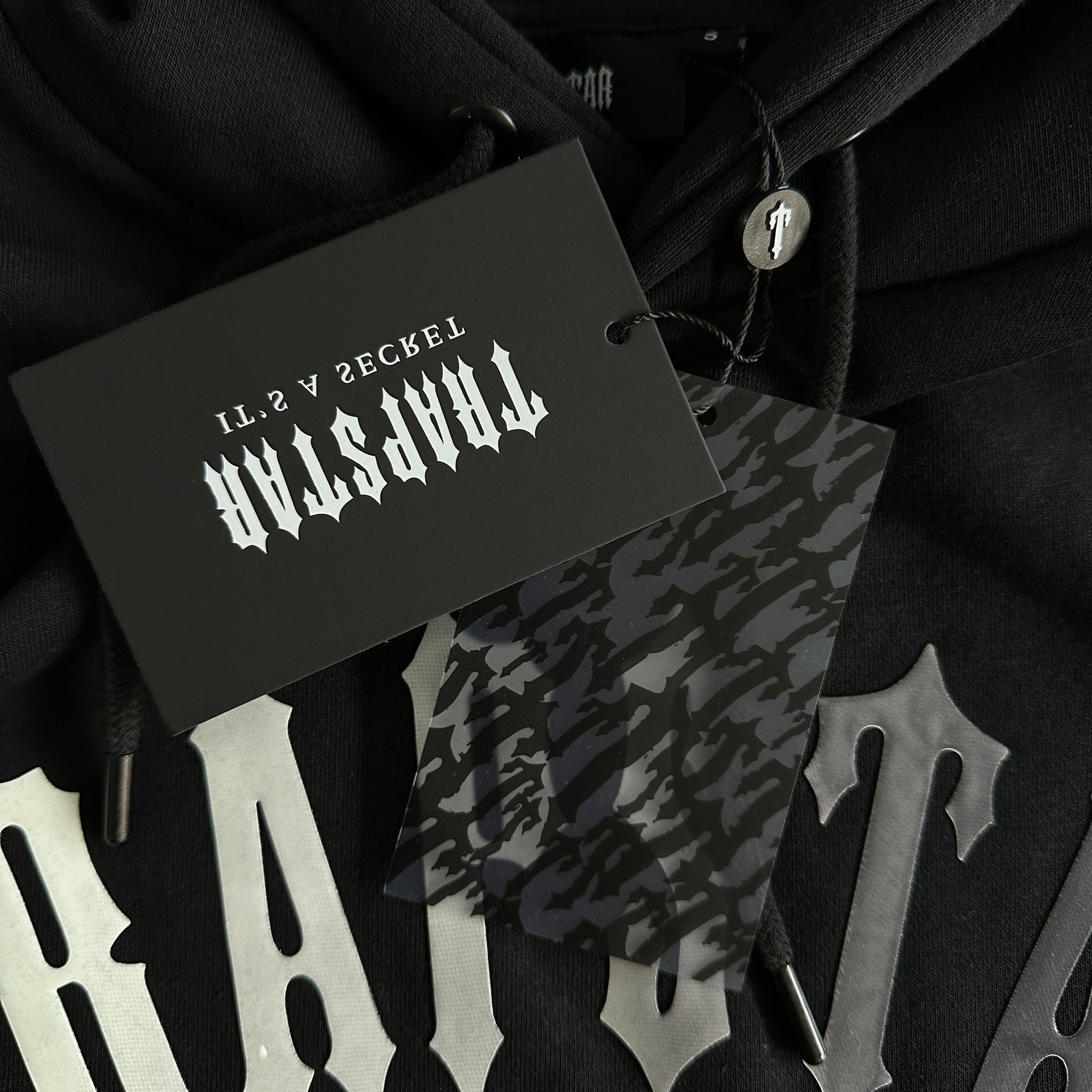 Conjunto Trapstar “Gradient Arch” ( Cinza com Preto )