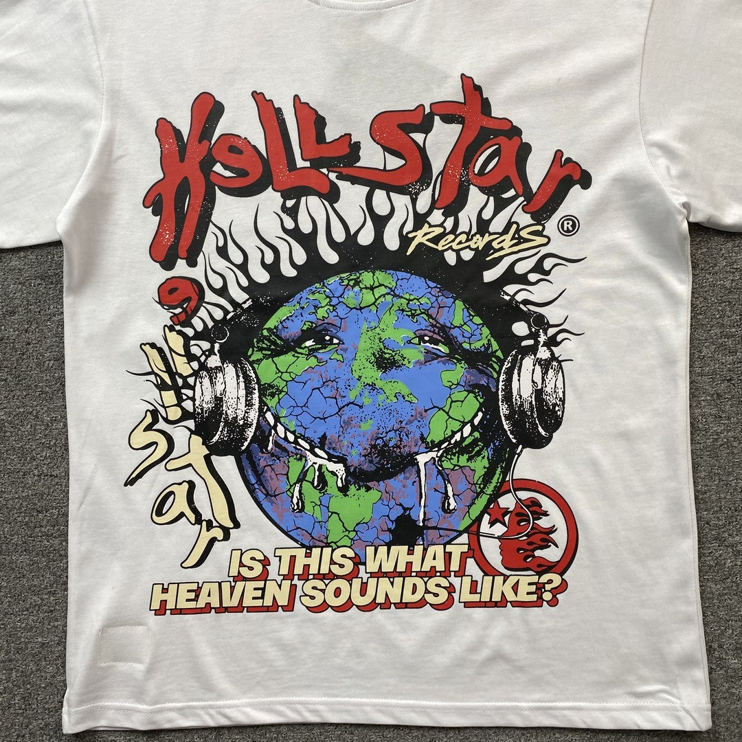Camisa Hellstar “Heaven On Earth” ( Branca )