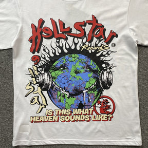 Camisa Hellstar “Heaven On Earth” ( Branca )