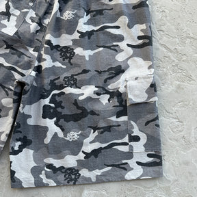 Shorts Mertra “Camouflage Cargo” ( Cinza )