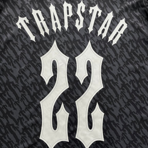 Camisa Trapstar “Football Jersey Black Grey” (Its a Secret)