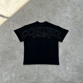 Camisa Corteiz “Royale Heavyweight” ( Preta Com Cinza )