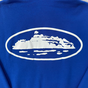 Conjunto Corteiz “Island Puff Print” ( Azul Escuro )