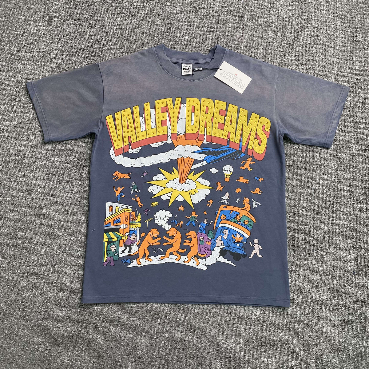 Camisa Valley Dreams “World Tour” ( Azul )