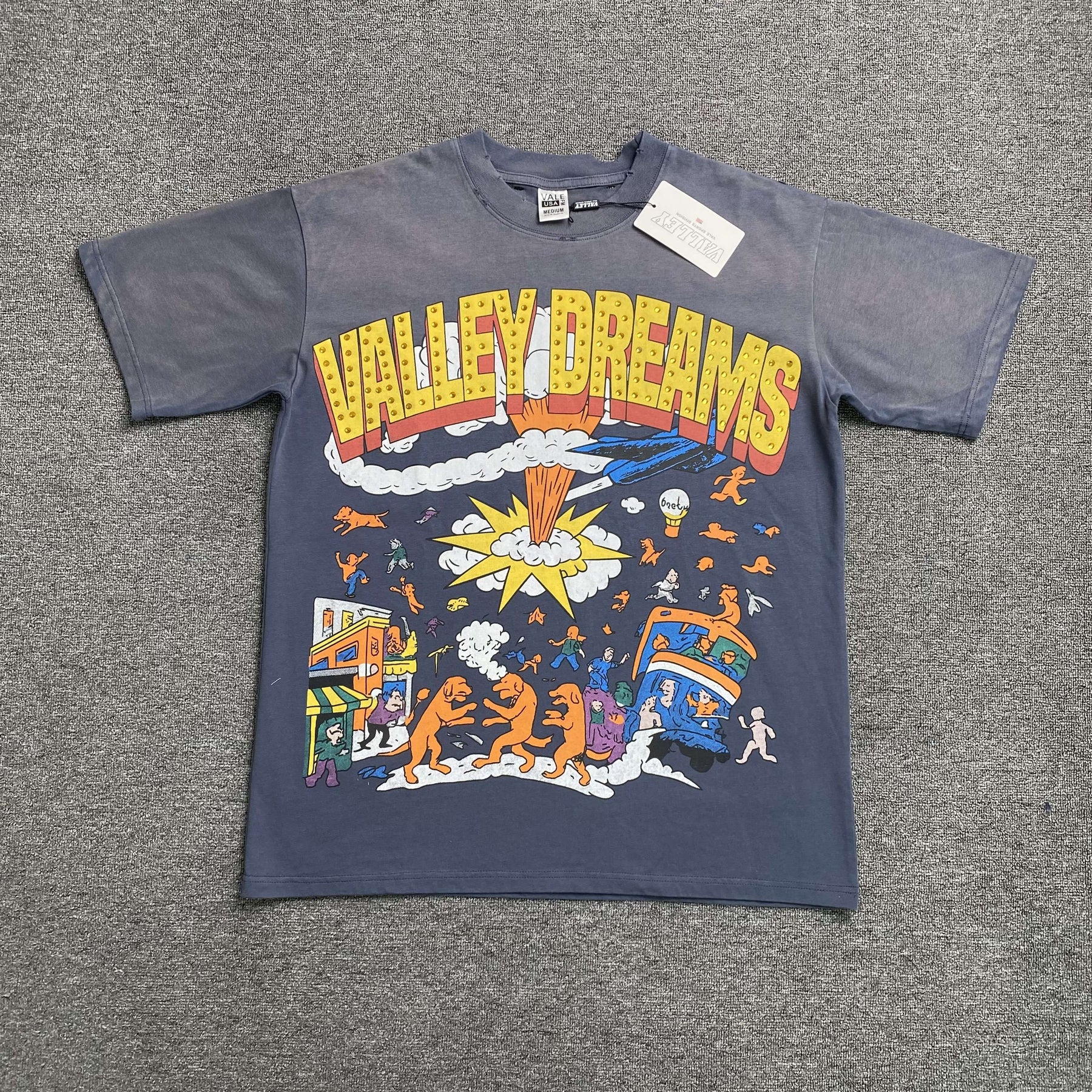 Camisa Valley Dreams “World Tour” ( Azul )