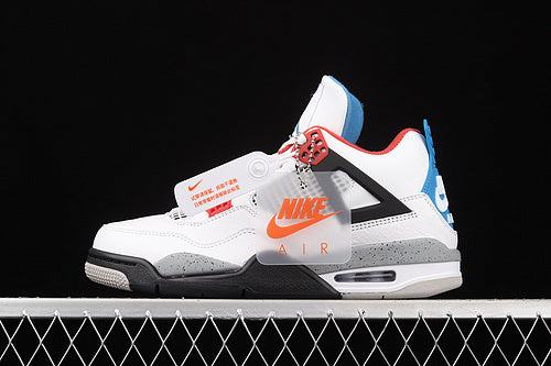 Air jordan 4 x Sylvester “What The 4 White”