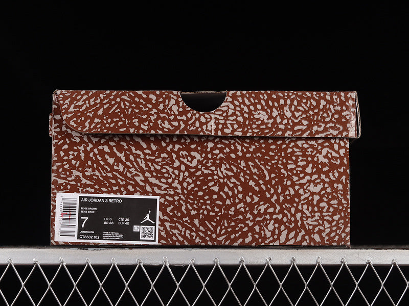 Air Jordan 3 “Light Orewood Brown"