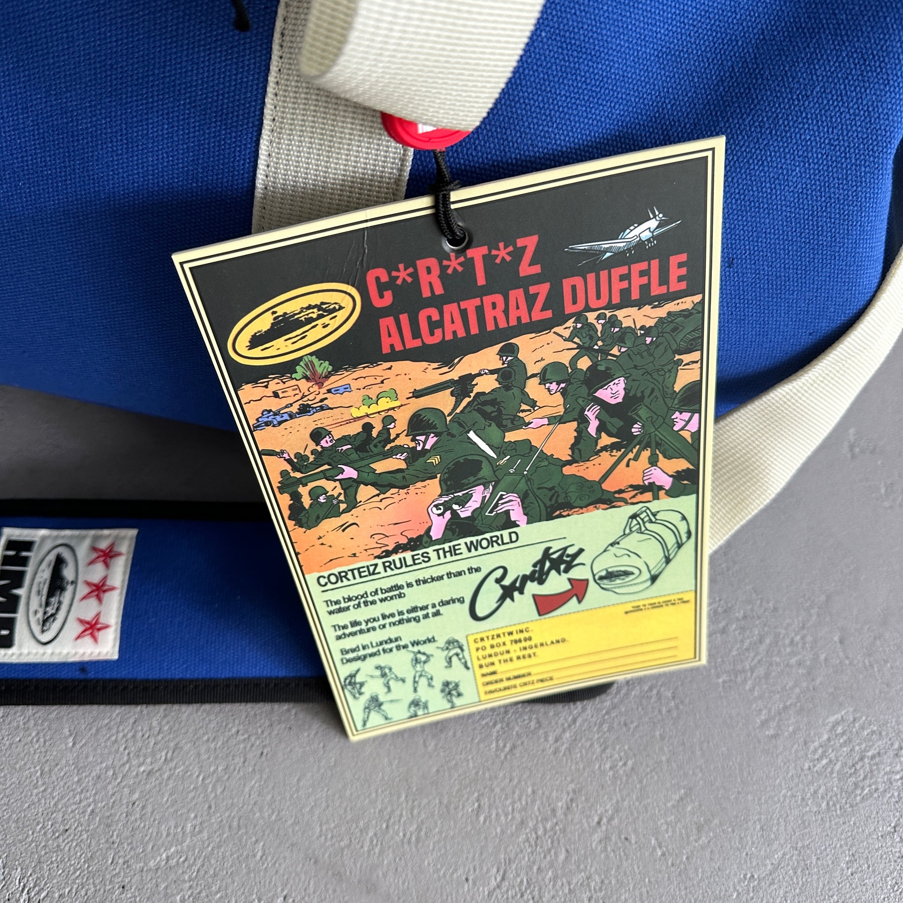 Bag Corteiz “Duffle-Blue”