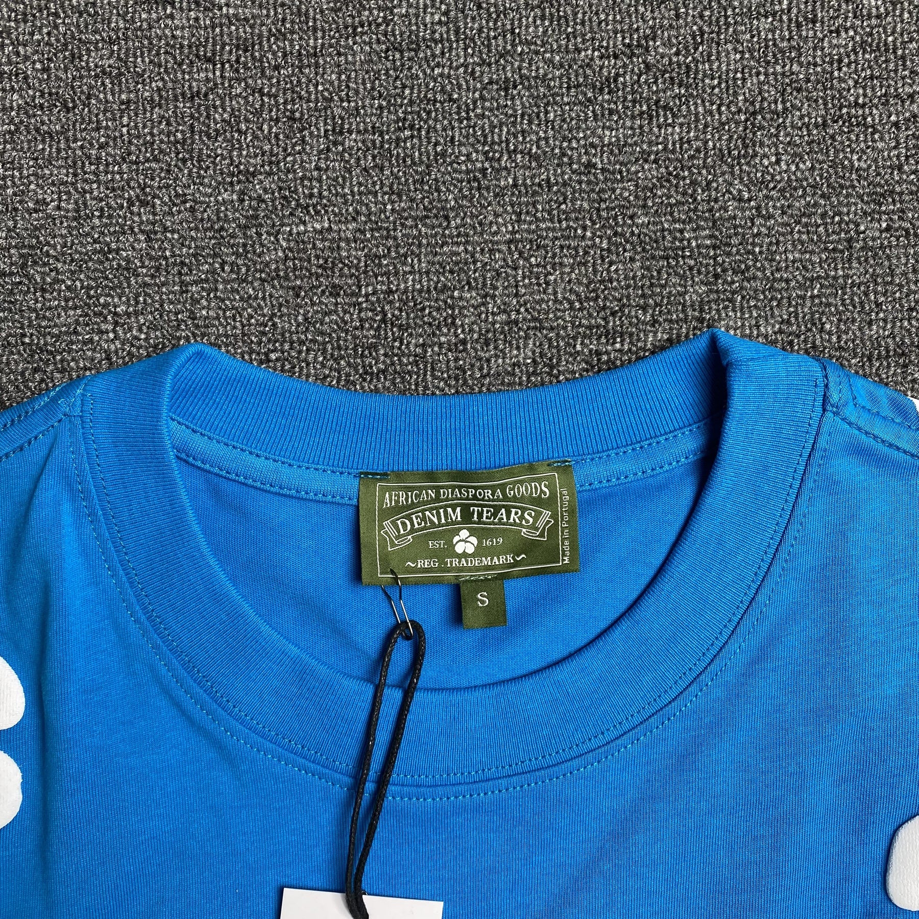 Camisa Denim Tears (Azul e Branco)