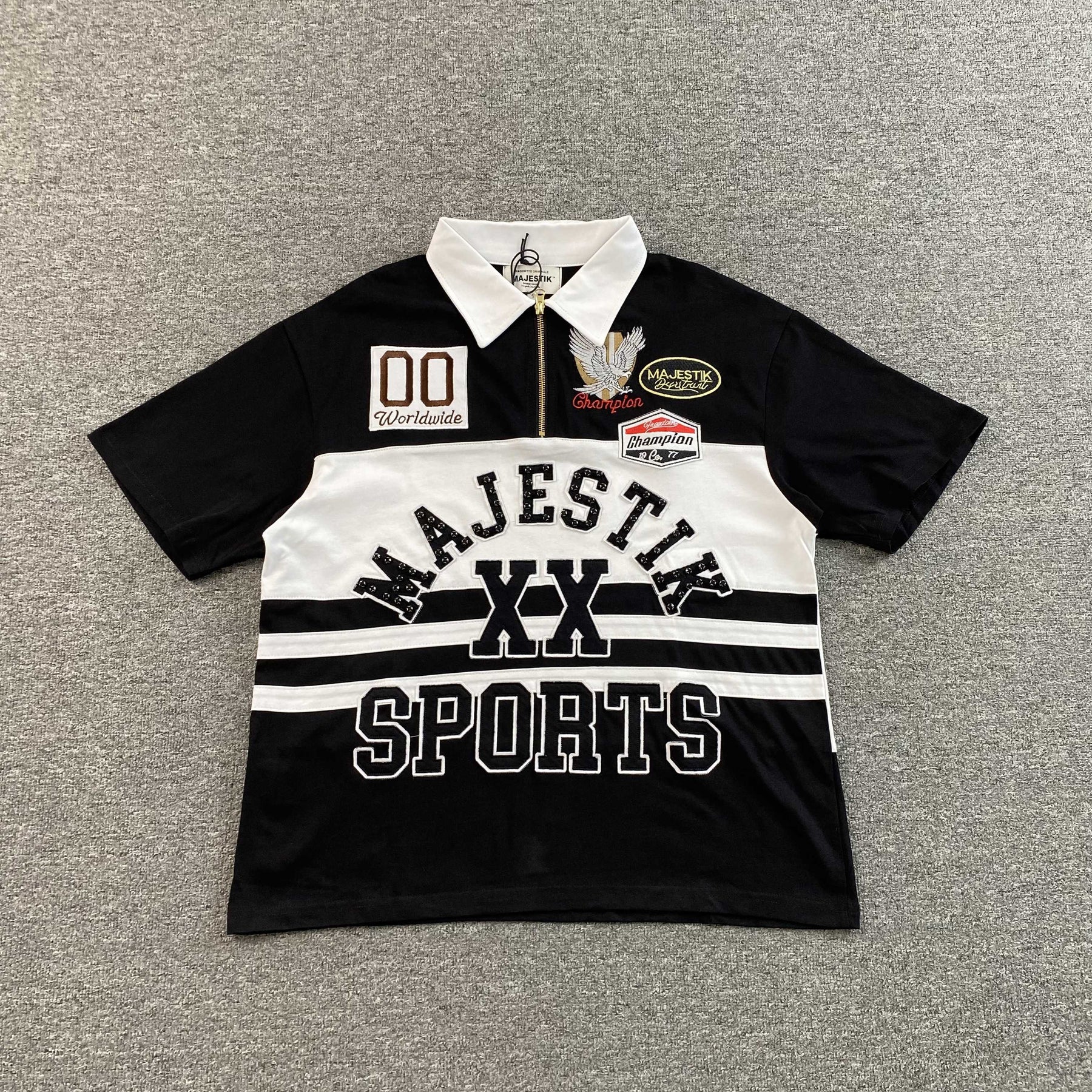 Camisa Majestik “XX Sports” ( Preta )